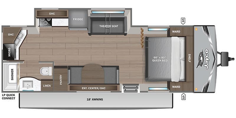 2026 Jayco Jay Flight SLX 225MLSW floorplan