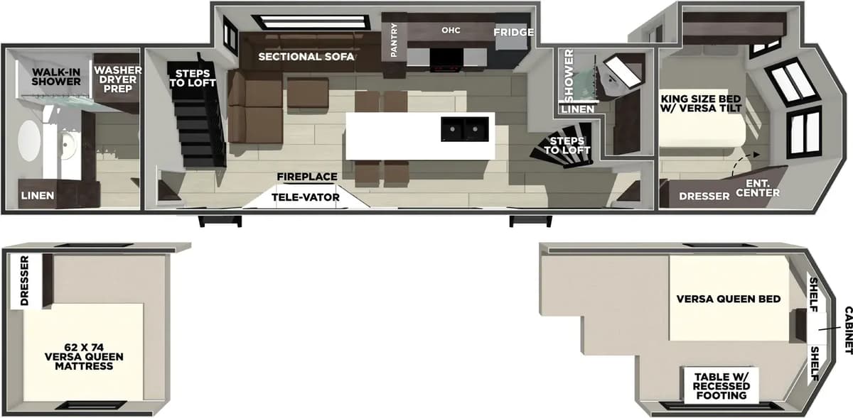 2027 Forest River Salem Villa 42ZEN - Image 2