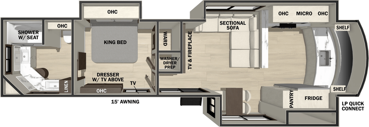 2026 Forest River Cedar Creek Cottage 40CMK - Image 2