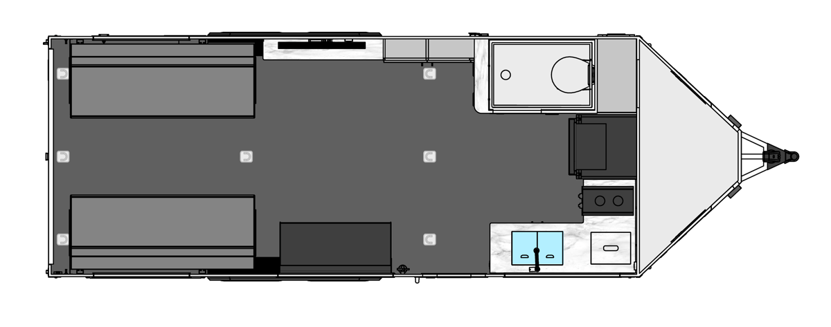 2026 InTech Blackwing 826-X floorplan