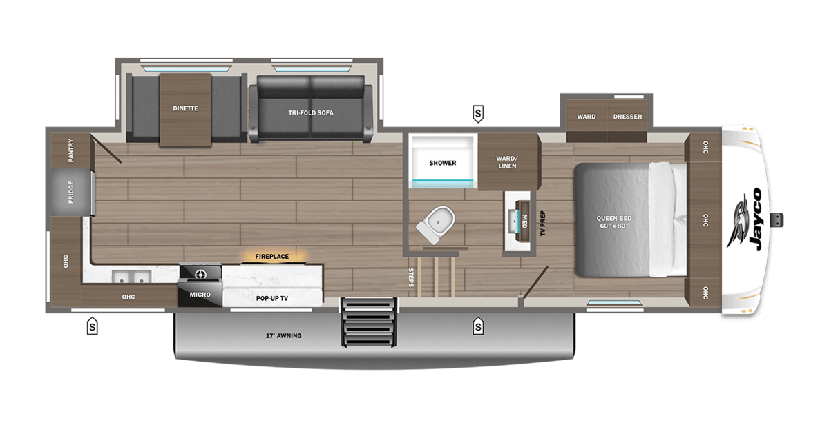 2027 Jayco Eagle SLE 28RKS floorplan