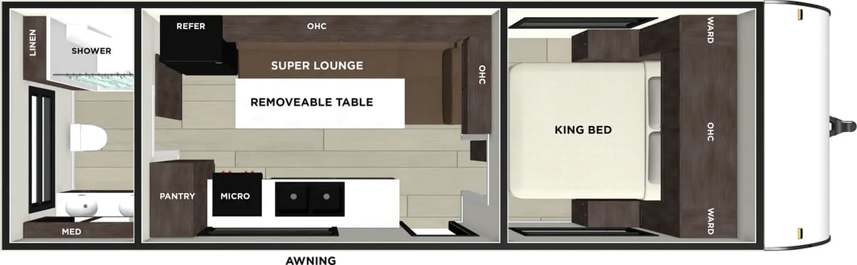 2026 Forest River Salem FSX 233RBLE floorplan