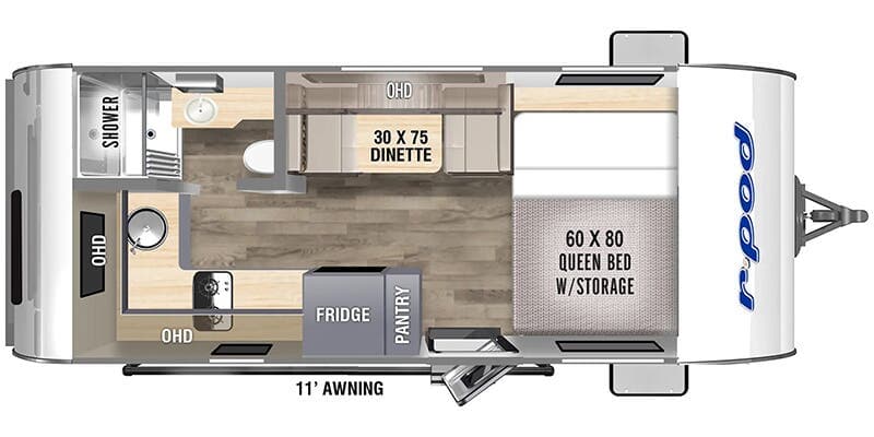 2024 Forest River R-Pod RP-194C - Image 2