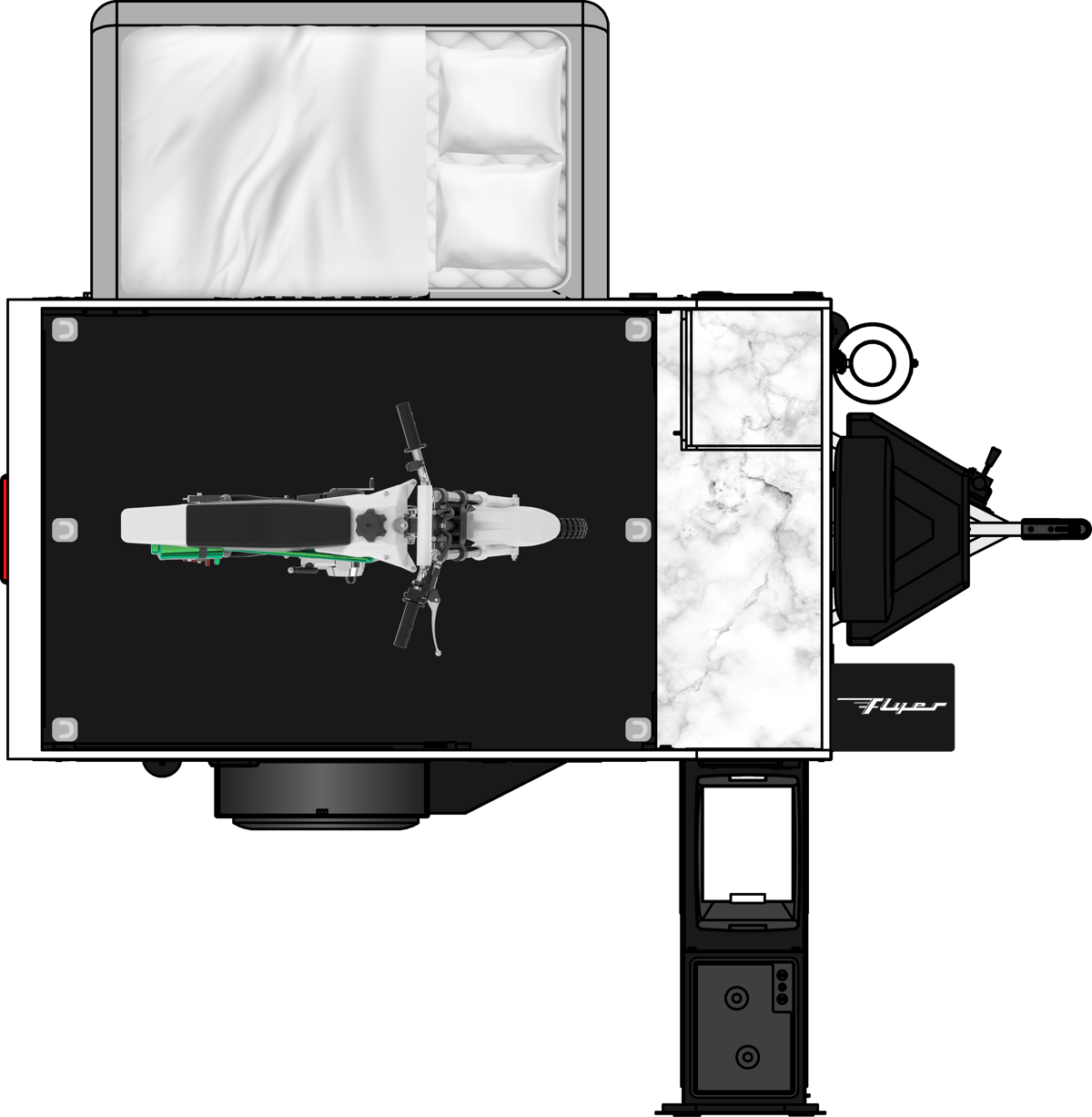 2027 InTech Flyer Explore floorplan