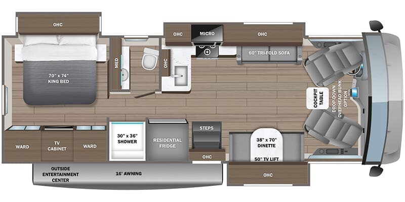 2026 Jayco Precept 31UL floorplan