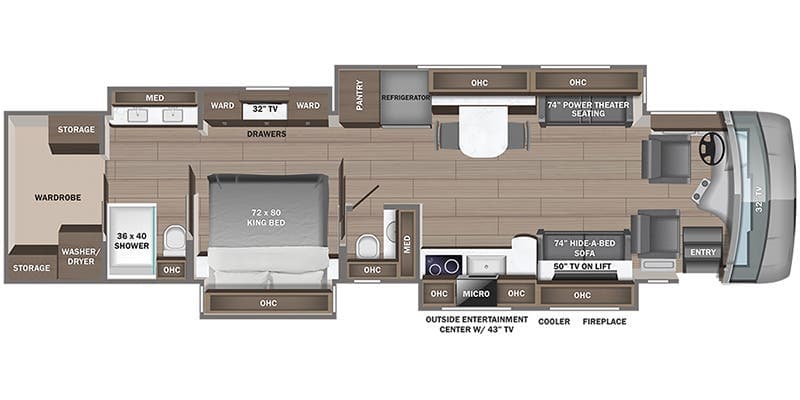 2024 Entegra Coach Cornerstone 45D - Image 2