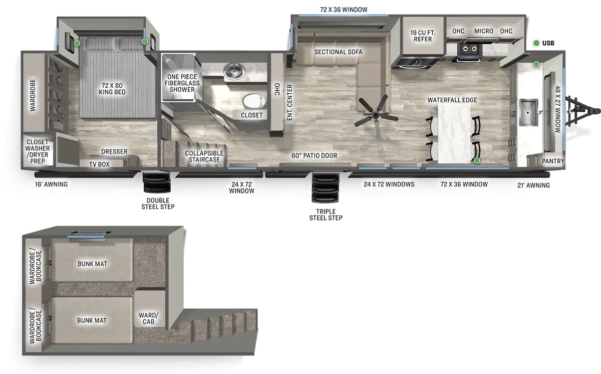 2026 Forest River Sandpiper Destination 422FKL - Image 2