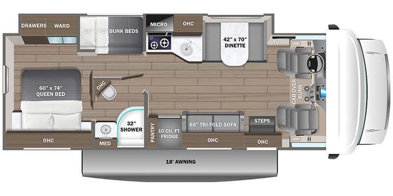 2026 Jayco Redhawk SE 31FF floorplan